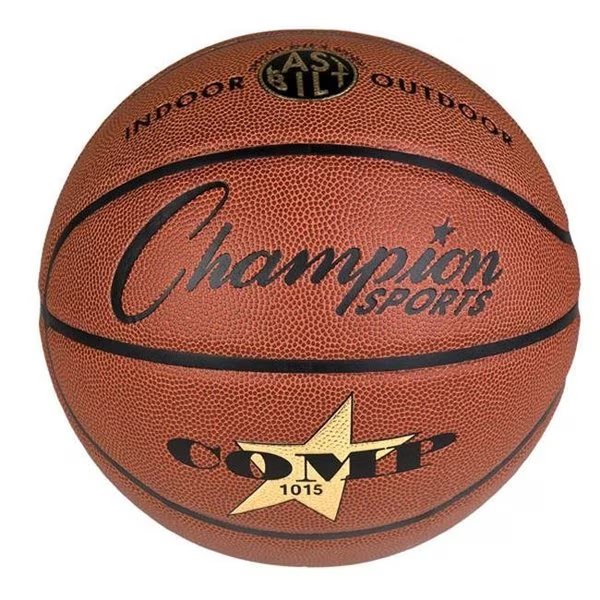 Champion Sports SB1015 27.5 in. Composite Basketballs; Orange, Champion Sports, Mfr#: SB1015