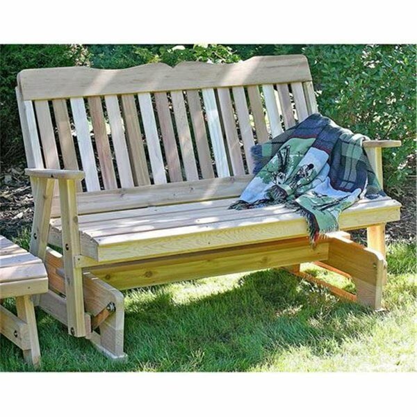 4 ft. Cedar Countryside Rocking Glider, Creekvine Designs, Mfr#: WF4SEGCVD