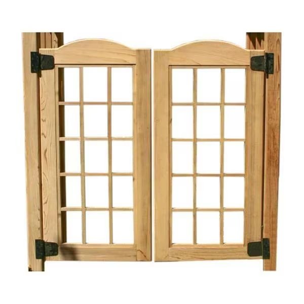54 in Red Cedar Estate Gate, Creekvine Designs, Mfr#: ELY54GATE2CVD