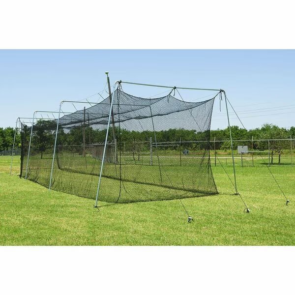CM- 40 x 12 x 10 in. No. 24 Batting Cage Net Only, Cimarron Sports, Mfr#: 402024TP