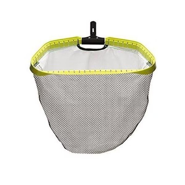 Ocean Blue Water Products 140064 20 in. Tsunami Leaf Rake with Fine Mesh Bag - Yellow, Ocean Blue Water Products, Mfr#: 140064