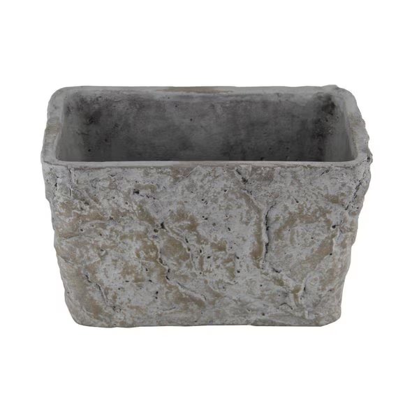 5 lbs Rectangular Cement Planter, Cheungs, Mfr#: 5097