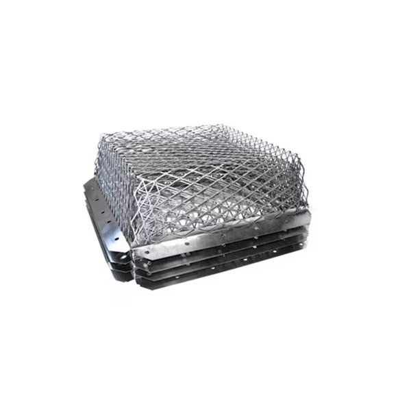 6.25 x 6 in. Stainless Steel Animal Guard Wall Mount with 6 in. High Performance, Olympia, Mfr#: 3602749