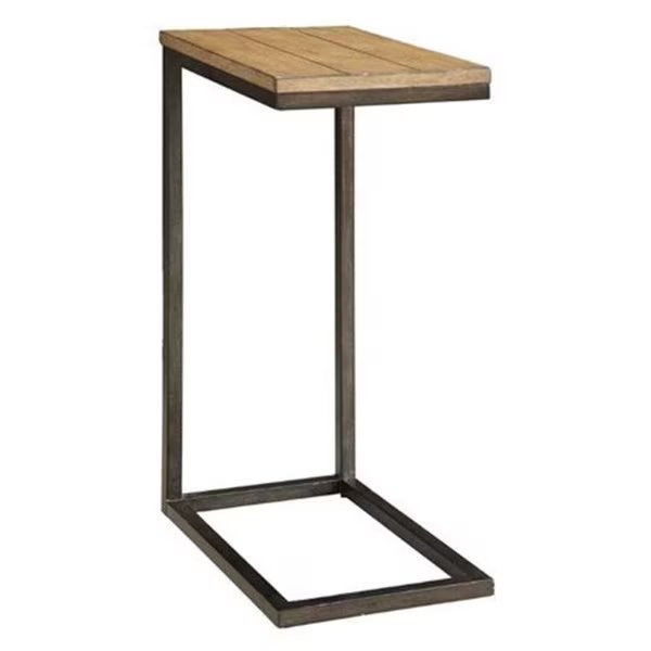 Carolina Cottage CF1610HO Aggie Computer Tray Table; Harvest Oak & Aged Iron - 10 x 16 x 26 in., Carolina Cottage, Mfr#: CF1610HO