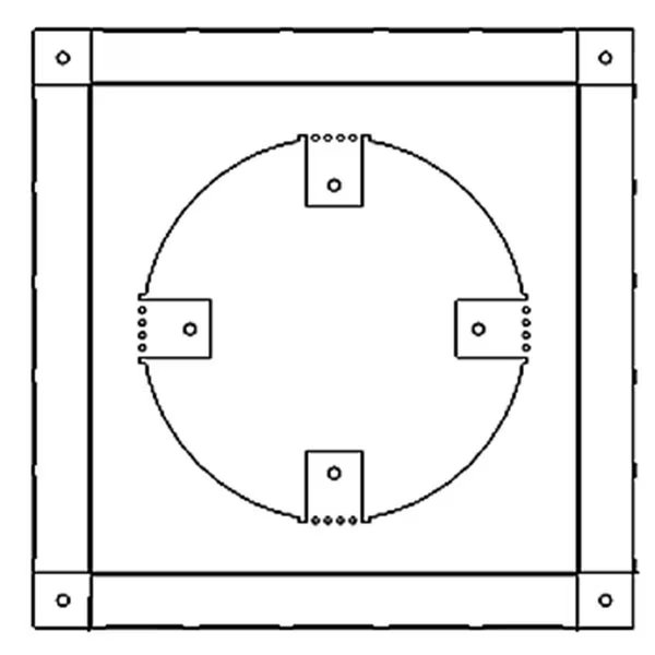 Ceiling Firestop Spacer, Perspectiva, Mfr#: PE2559743