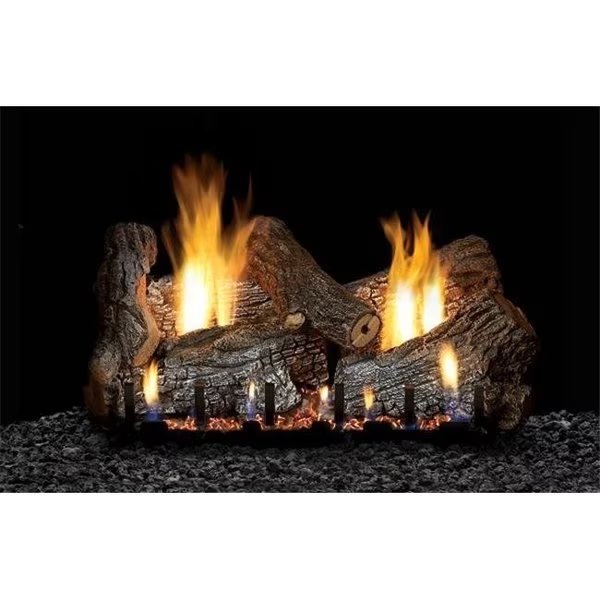 Empire LS24RS 24 in. Refractory Fire Place with Log Set - 6 Piece, Empire, Mfr#: LS24RS