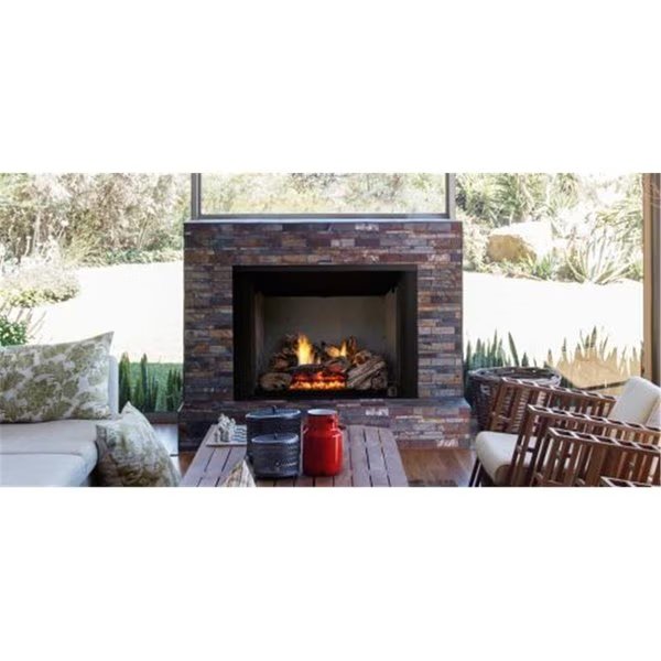 24 x 30 in. Burncrete Hybrid Moxie Burner Log Set with Glow Getter - 8 Piece, Terreno, Mfr#: TE2559965