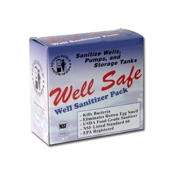 Commercial Water Distributing WELL-SAFE-C21000 Well Sanitizer Pack, Commercial Water Distributing, Mfr#: WELL-SAFE-C21000