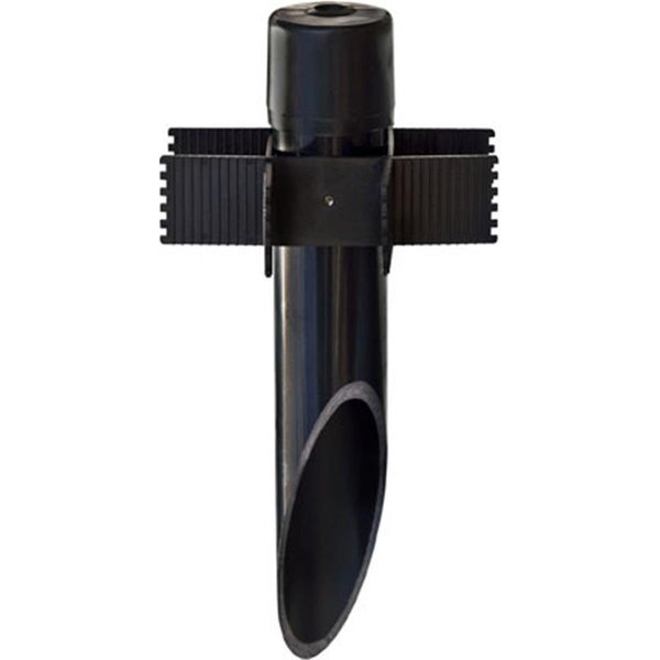 2.5 x 0.5 in. PVC Ground Post Spike - Black, Feeltheglow, Mfr#: FE989115