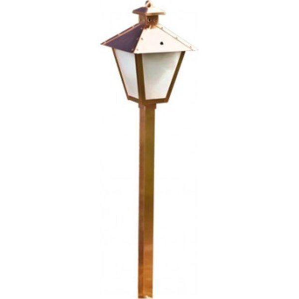 12V JC Post Lantern Path Light, 20W - Copper, Feeltheglow, Mfr#: FE2562929
