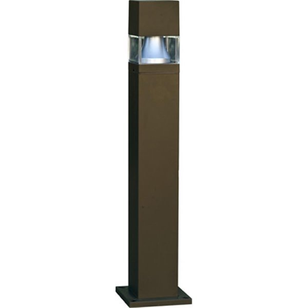 60W 120V Fiberglass Bollard, Bronze - 42.44 x 9 x 9 in., Feeltheglow, Mfr#: FE2563100