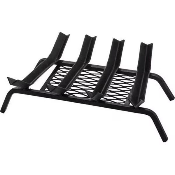 Dagan 8530-6 V-Groove Design 6 Bar Grate with Welded Ember Retainer; Black, Dagan, Mfr#: 8530-6