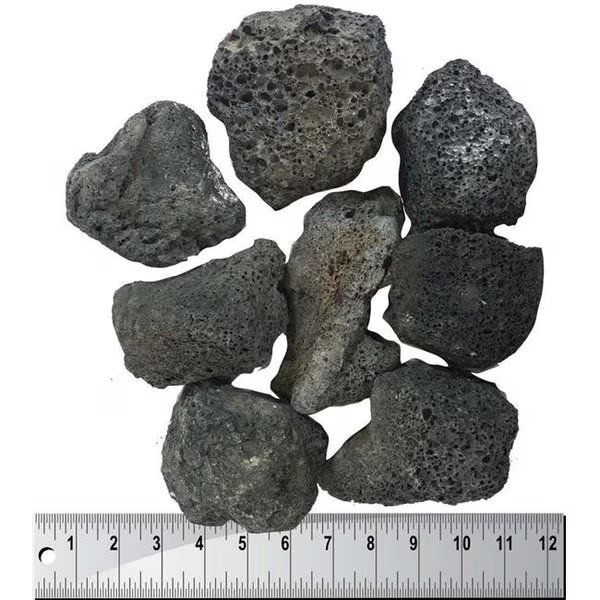 Dagan LR-46 Box of Lava Rock Boulders; Black, Dagan, Mfr#: LR-46