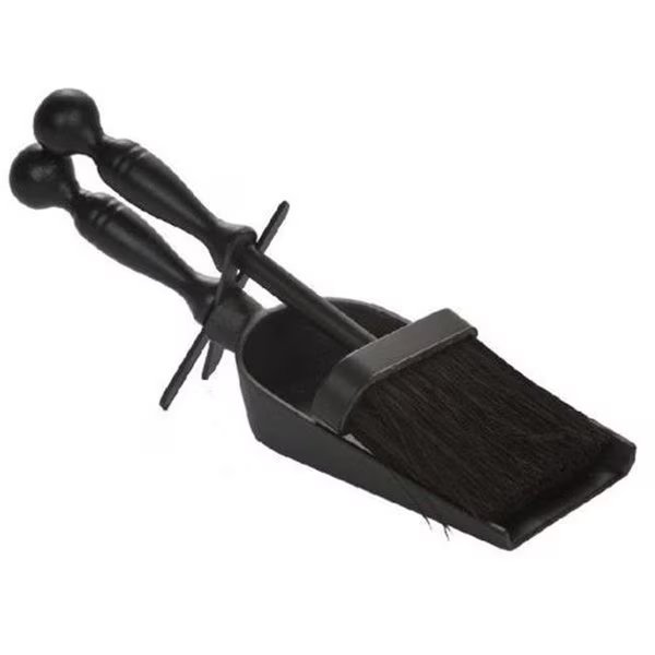 Dagan SB100 Ash Brush & Shovel with Stand; Black, Dagan, Mfr#: SB100
