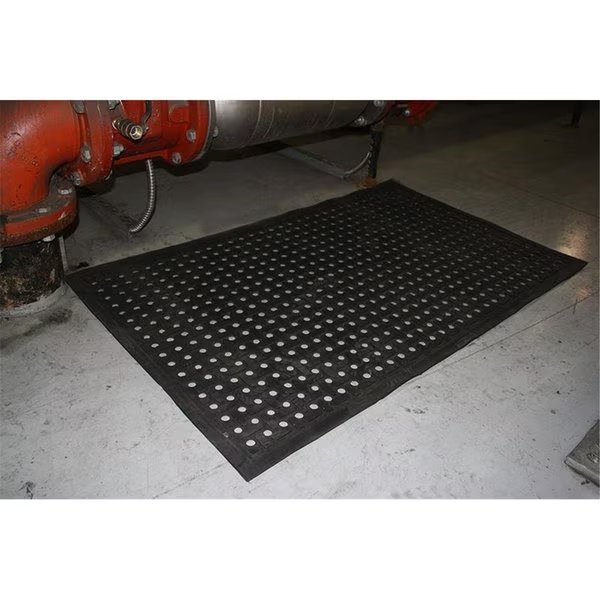 36 x 60 in. WorkFlow Plus Anti-Fatigue Mat, Black, Esteras Tikar, Mfr#: ES2220346