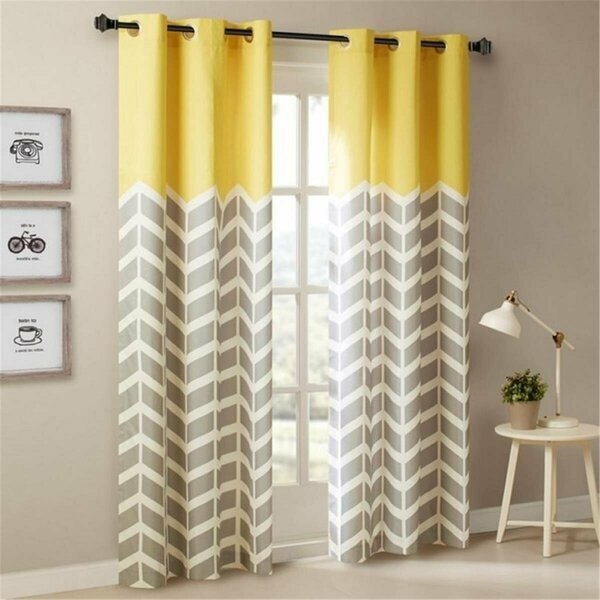 100 Percent Polyester Microfiber Chevron Printed Panel Pair - Aqua, Intelligent Design, Mfr#: ID40-554