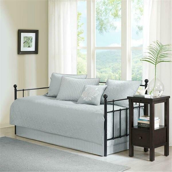Quebec 6 Piece Daybed Set - Grey, Daybed, Madison Park, Mfr#: MP13-4970