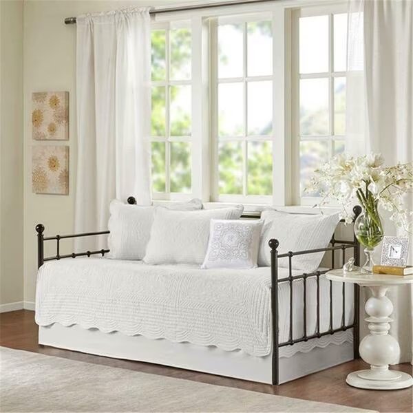 Tuscany 6 Piece Daybed Set - White, Daybed, Madison Park, Mfr#: MP13-5023