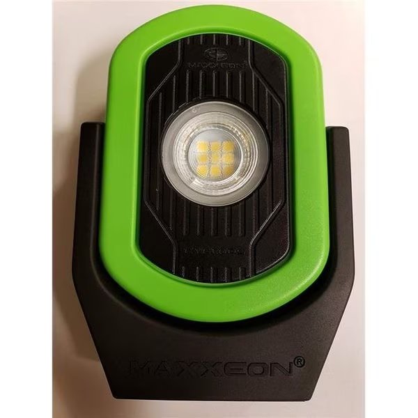 Maxxeon MNMXN00811 720 Lumen Hiviz Green Cyclops Rechargeable Work Light, Maxxeon, Mfr#: MNMXN00811