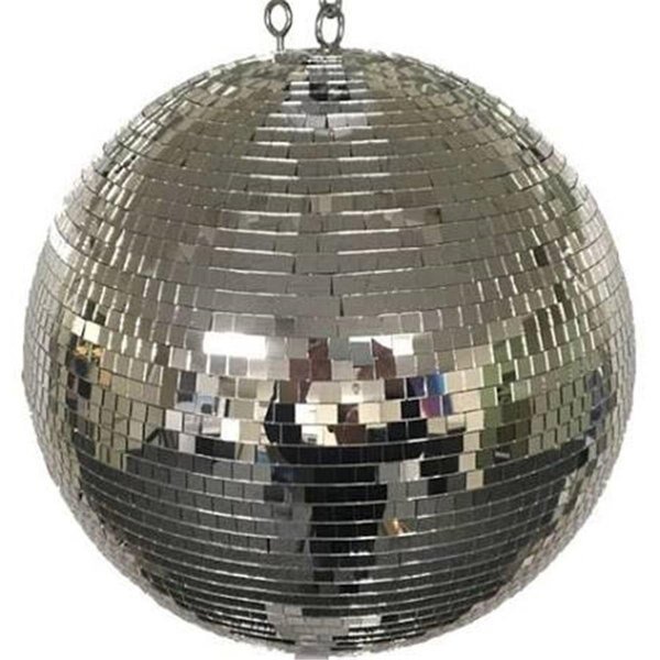 Eliminator Lighting EM16 16 in. Mirror Ball with Motor Ring, Eliminator Lighting, Mfr#: EM16