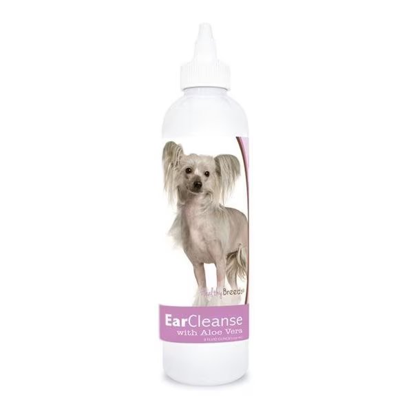 8 oz Chinese Crested Ear Cleanse with Aloe Vera Sweet Pea & Vanilla, Pamperedpets, Mfr#: PA722278