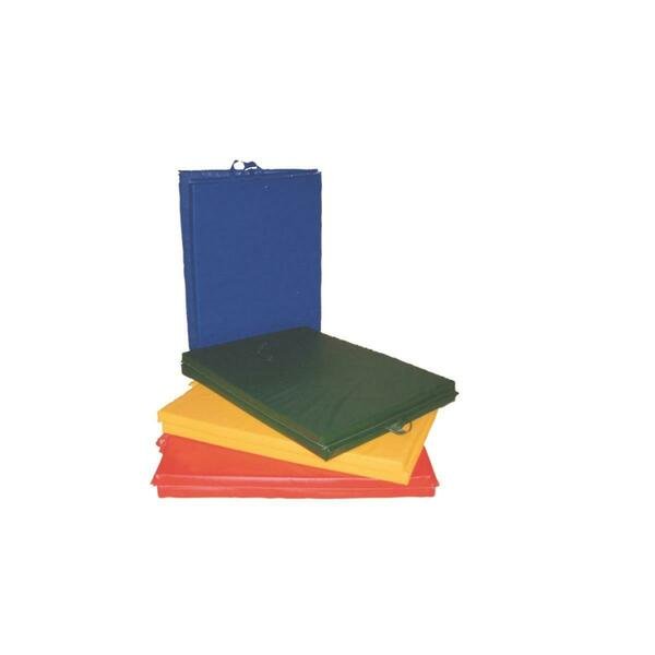 6 X 8 Ft. Center Fold Mat With Handle - 1.38 In. Envirosafe Foam With Cover, Specify Color, Cando International, Mfr#: 38-2217