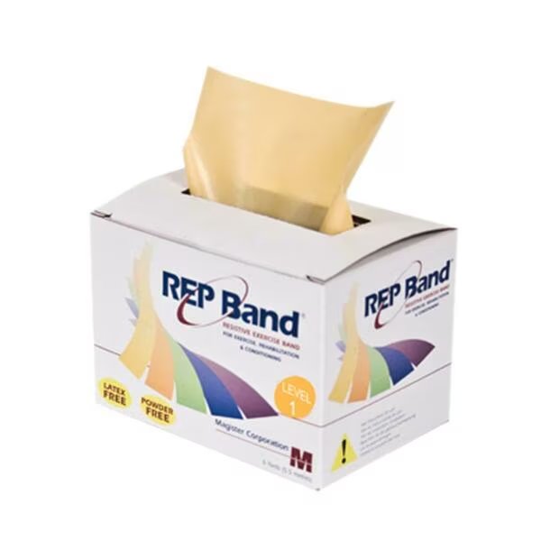 100 Yard Latex Free Twin-Pak, Peach - Level 1, Rep Band, Mfr#: 3927