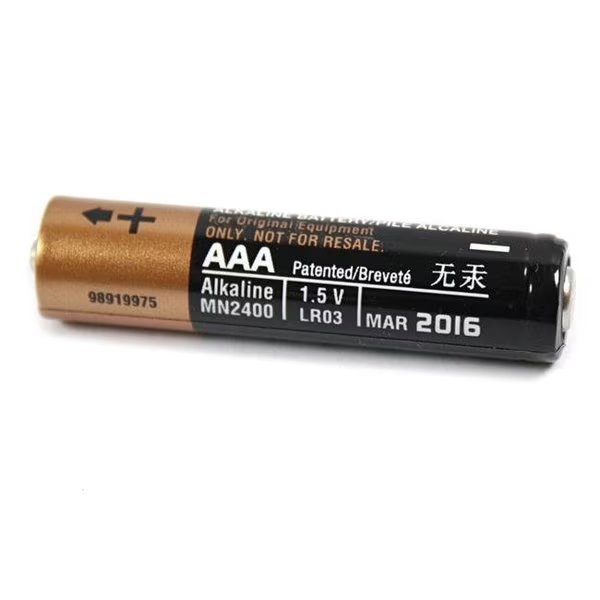 Pkcell LR03-S60 1.5V Alkaline AAA Size Battery; Box of 60, Pkcell, Mfr#: LR03-S60