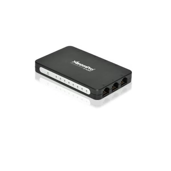XtremPro 61026 8-Port USB Powered 10-100Mbps Ethernet RJ45 Network Switch Hub, Xtrempro, Mfr#: 61026