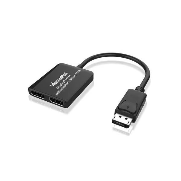 XtremPro 61072 2 Ports Display Port MST Hub Splitter, Xtrempro, Mfr#: 61072