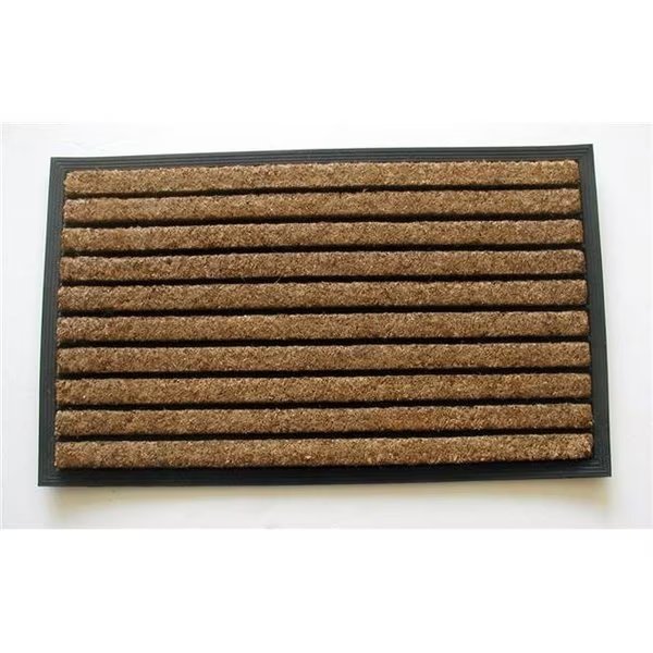 18 x 30 in. Rubber Back Tuffcor Ribbed Natural Door Mat, Dare2Decor, Mfr#: DA642414