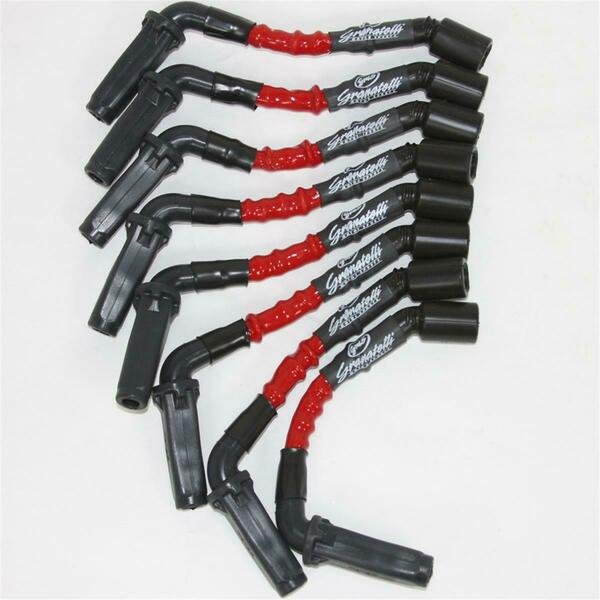 Coil-Near-Plug Conn Kit, High Temperature for Cars - Red, Granatelli Motor Sports, Mfr#: 28-1811HTR
