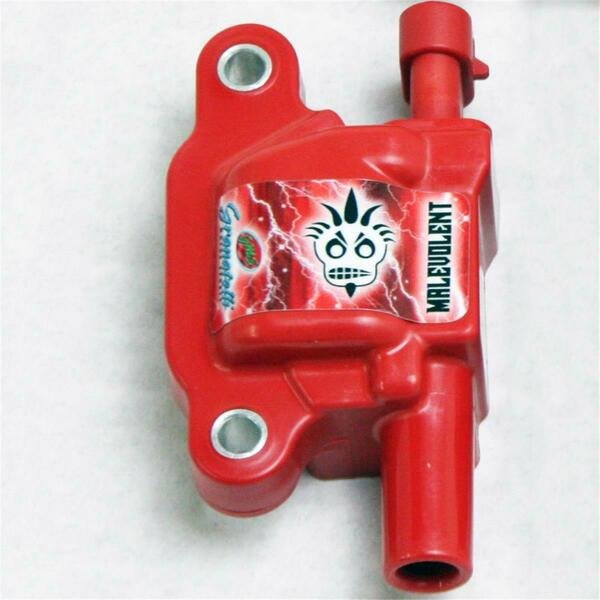 Single Coil Pack for LT Series Malevolent, 85 KV - Red, Granatelli Motor Sports, Mfr#: 28-0514-1RM