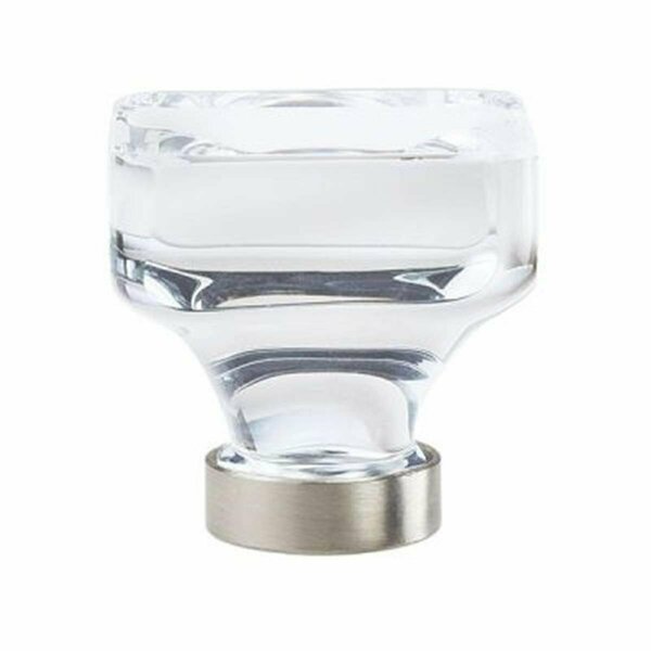 1.37 in. Knob Glacio, Satin Nickel, Gardencare, Mfr#: GA305500