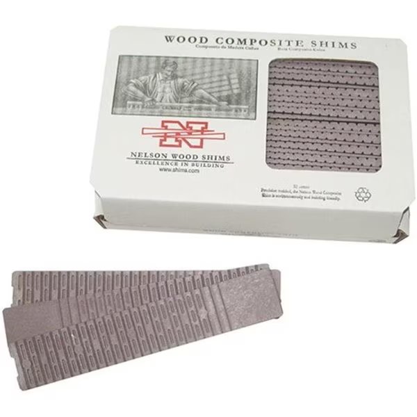 Nelson Wood Shims NW32 COMPOSITE 7.5 in. Composit Shims; 32 Count, Nelson Shims, Mfr#: NW32 COMPOSITE