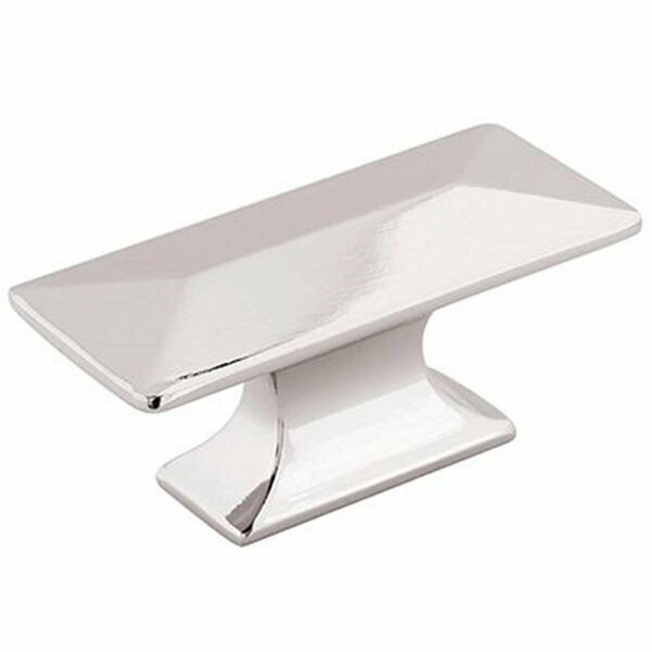 2.31 in. Rectangle Knob - Bright Nickel, Belwith Products, Mfr#: BWP2152 14