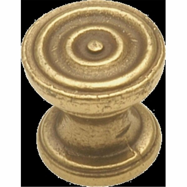 0.5 in. dia. Manor House Knob - Lancaster Hand Polished, Belwith Products, Mfr#: BWP318 LP