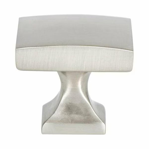 1.375 in. Century Edge Knob, Brushed Nickel, Berenson, Mfr#: BE1200 1BPN