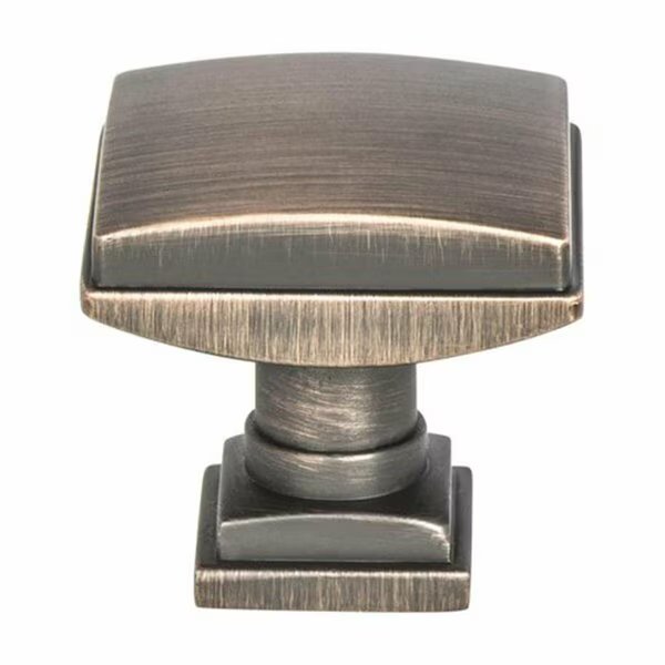 1.25 in. Tailored Traditional Knob, Verona Bronze, Berenson, Mfr#: BE1273 10VB