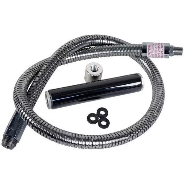 Lincoln Products FIS71404 Pre-Rinse 44 Stainless Steel Hose Assembly, Lincoln Products, Mfr#: FIS71404
