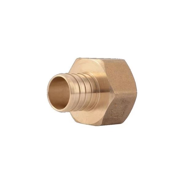 1 x 1 in. Lead Free FNPT Barb Threaded Crimp Female Connector, Fast Fans, Mfr#: FA1790966