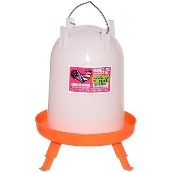 Tuff Stuff Products 458104981 1 gal PDNL28 Poultry Drinker Nest with Foldable Legs, Tuff Stuff Products, Mfr#: 458104981