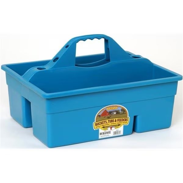 Miller Manufacturing 405060575 DT6 Plastic Dura Tote Box; Teal, Miller Mfg, Mfr#: 405060575