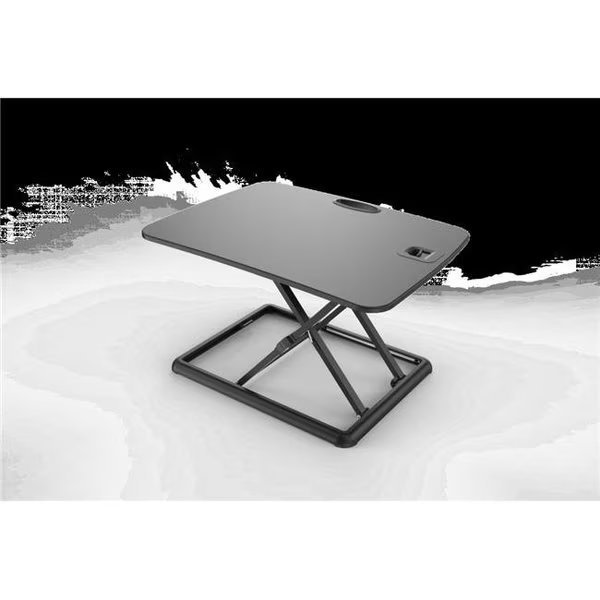 TygerClaw TYDS13027BLK 15.74 in. Height Adjustable Standing Desk; Black, Tygerclaw, Mfr#: TYDS13027BLK