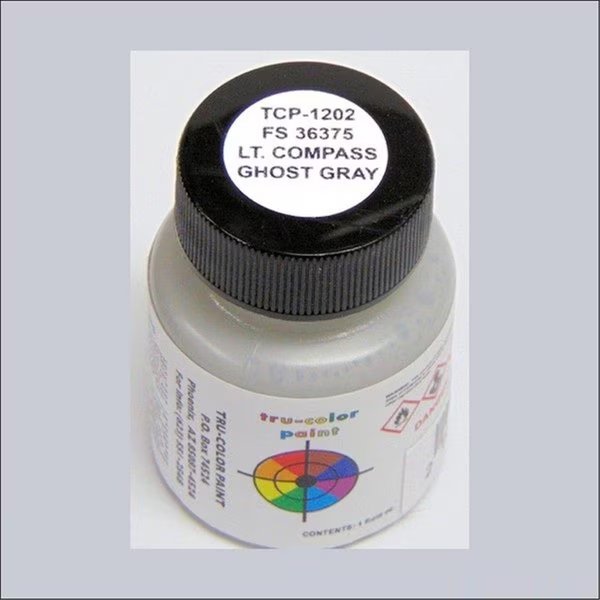 FS Light Compass Gray Paint - 1 oz, Tru-Color Paint, Mfr#: TCP1202