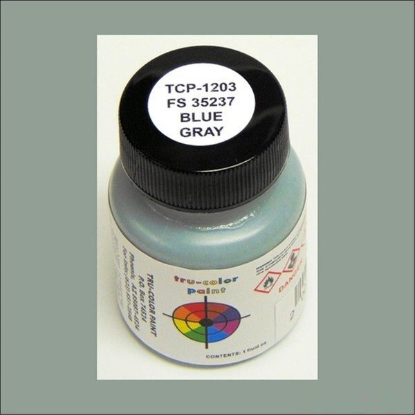 FS Blue-Gray Paint - 1 oz, Tru-Color Paint, Mfr#: TCP1203