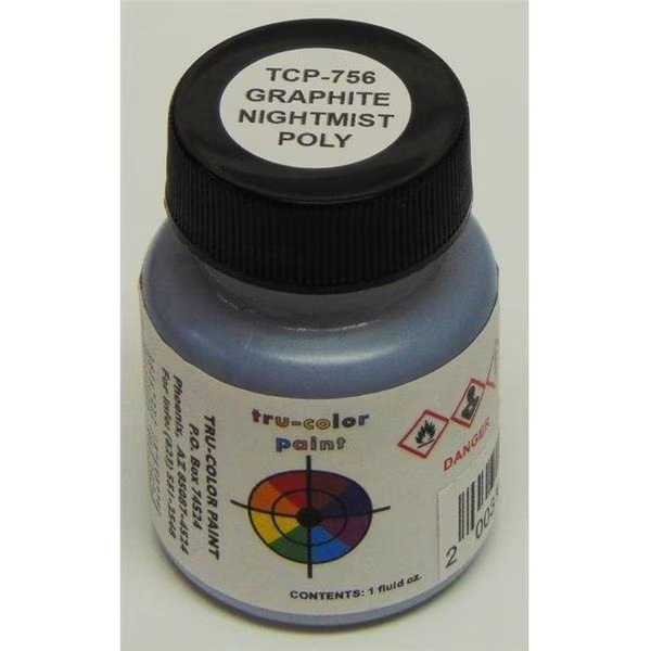 Tru-Color Paint TCP756 Graphite Nightmist Metallic Paint, Tru-Color Paint, Mfr#: TCP756