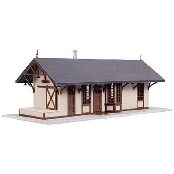N Scale Maywood Station Kit Tan & Brown, Atlas, Mfr#: ATL2848