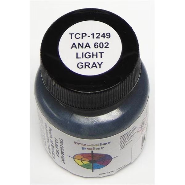 1 oz ANA-602 Light Gray Paint, Tru-Color Paint, Mfr#: TCP1249