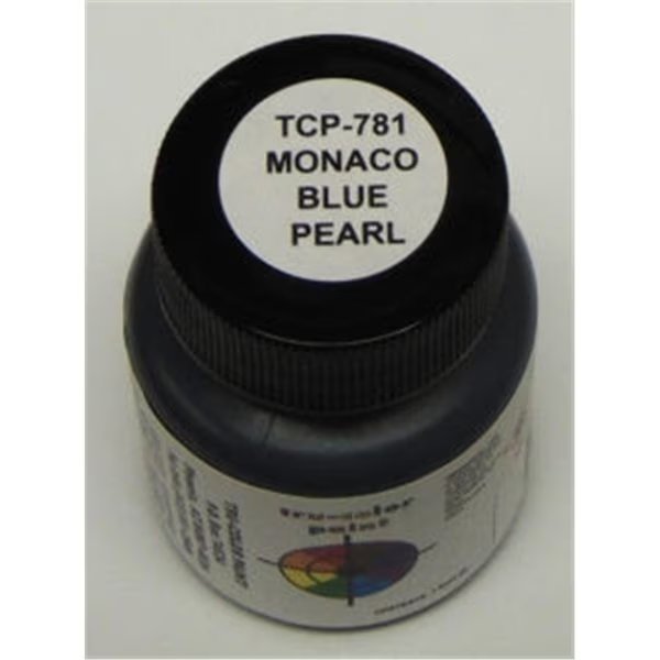 Tru-Color Paint TCP781 Monaco Blue Pearl Air Brush Paint, Tru-Color Paint, Mfr#: TCP781